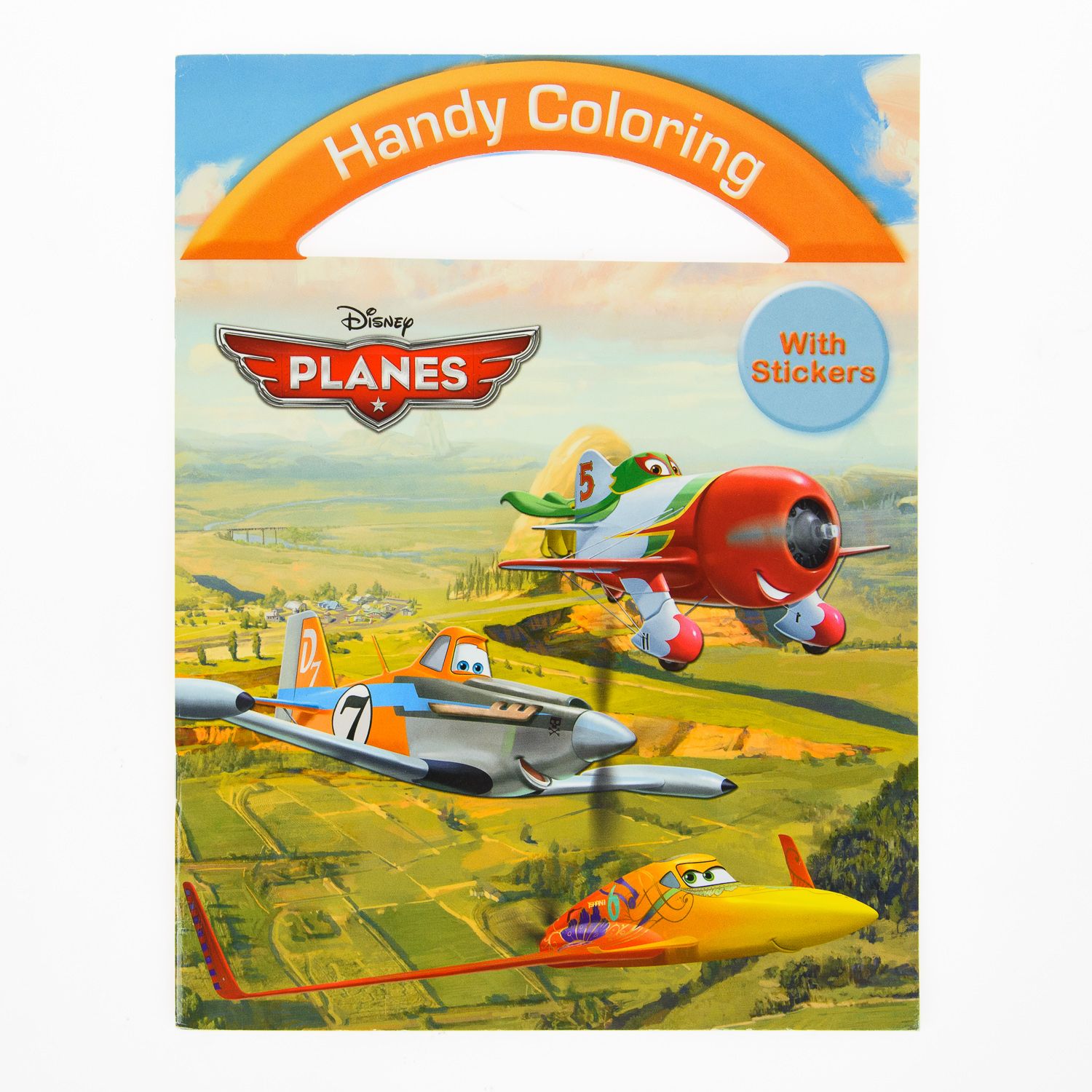 Handy Coloring With Stickers - Planes