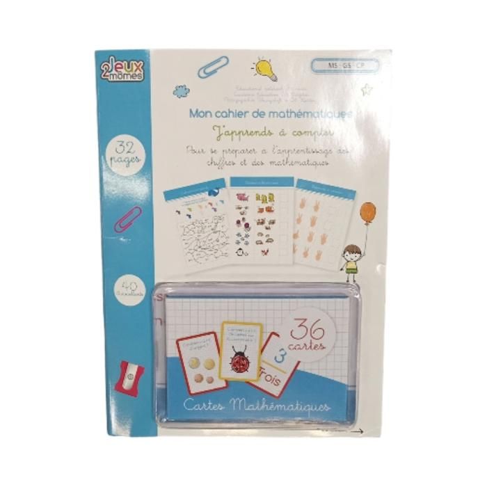 CAHIER DACTIVITES EDUCATIF X36 CARTES M24