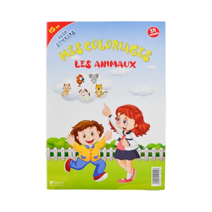 LIVRE COLORIAGE COLLECTION LES ANIMAUX