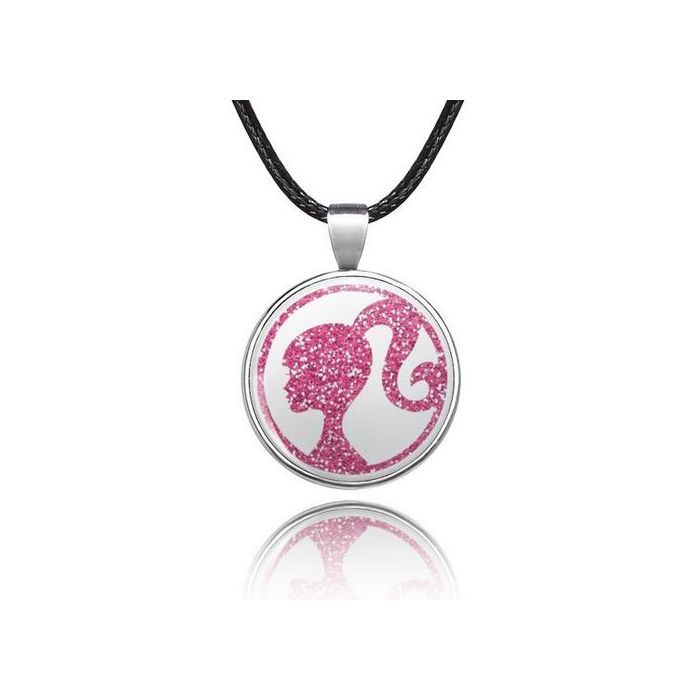 Barbie Movie Cartoon Pink Doll Girl Style 5 Collier Necklace Accessories