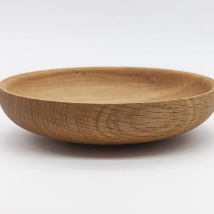 Assiette creuse artisanale en bois de gharghaâ grand size