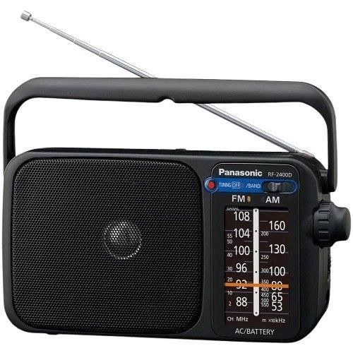 Radio FM/AM - PANASONIC - RF-2400DEG-K - Analogisk