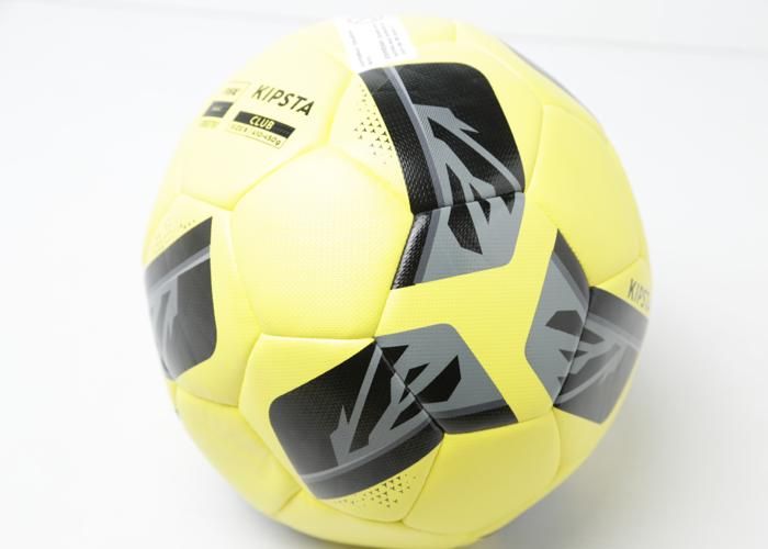 BALLON FOOT 500 JAUNE CLUB TAILLE 5