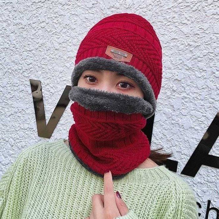 Bonnet - Non spécifié - Rouge - Cachemire - Mixte - Automne/Hiver