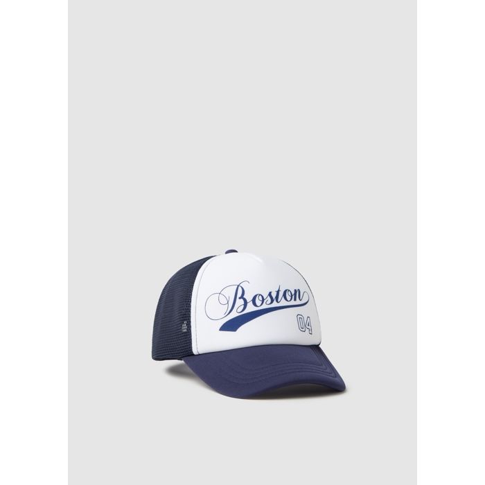 WOMEN'S HATS-CAPS -WHITE/BLUE