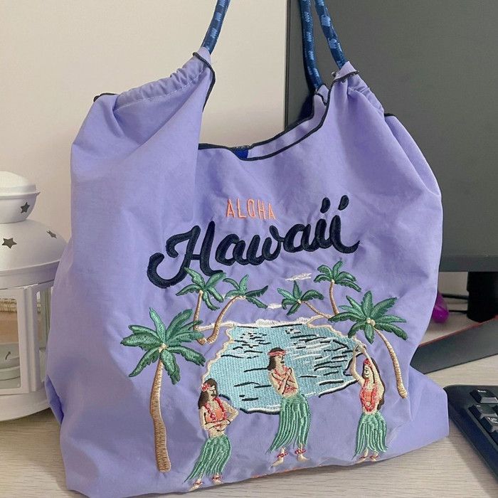 Tote bag - OHMY BEAUTY KOREA - TB002-3 - Multicolore - Grande capacité - Édition limitée