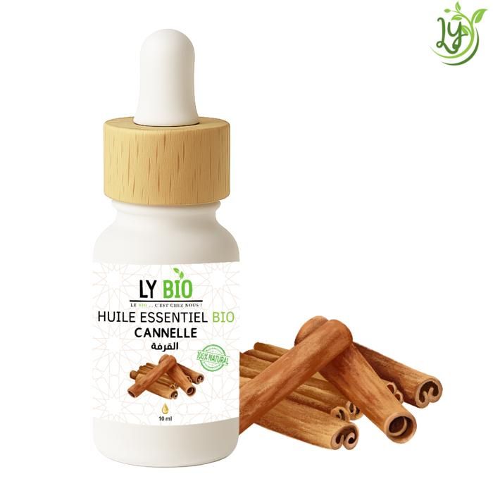 Huile essentielle - LYBIO - Cannelle - 10ml - Antibactérienne - Aphrodisiaque - Tonifiante