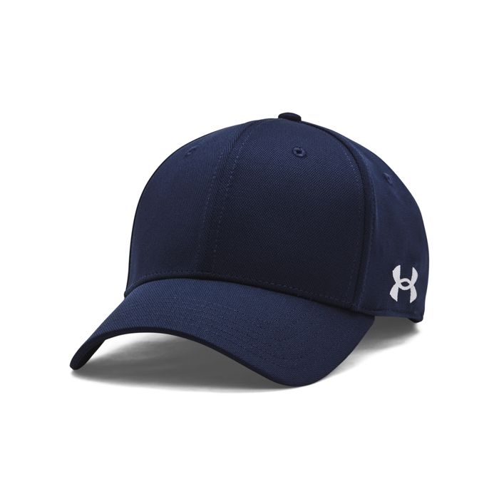 Casquette - UNDER ARMOUR - Team Blitzing - Bleu Navy/Blanc - Légère - Respirante