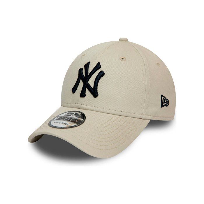Casquette - New Era - NEW YORK YANKEES ESSENTIAL STONE - Beige - 100% coton - 9FORTY