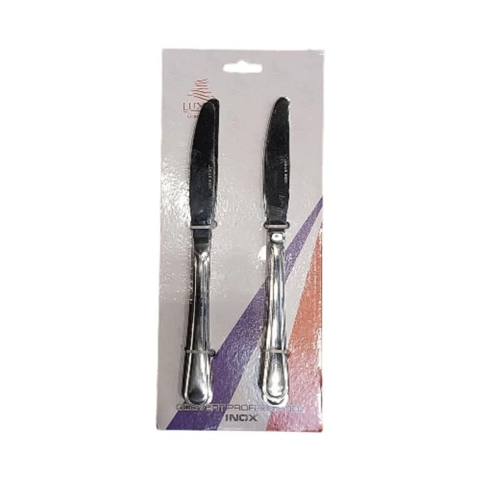 6 COUTEAUX A DESSERT SIMPLE HO INOX