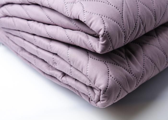 COUVRE-LIT COTONELLE ULTRASON VIOLET KING