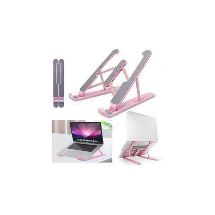 Support Ordinateur Portable - Non spécifié - Pliable - Antidérapant - Réglable - Multi-Couleur