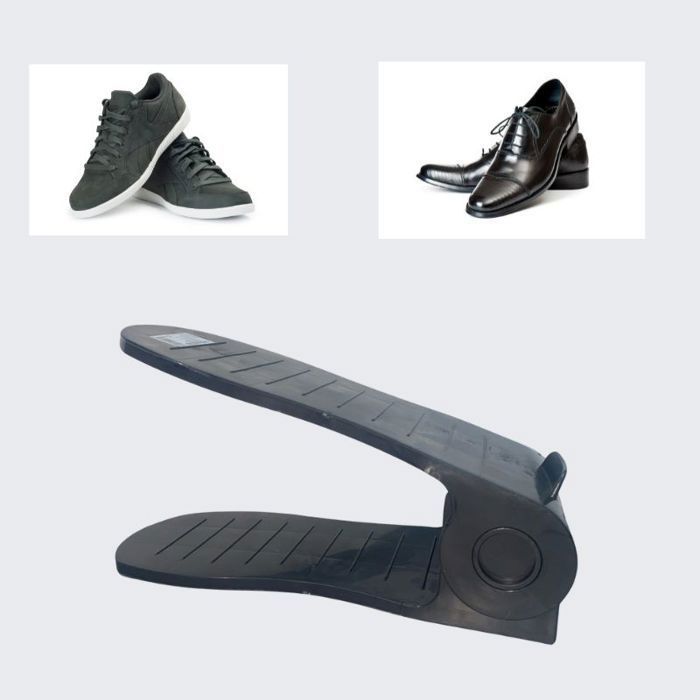 Organisateur de chaussures - Non spécifié - Réglable en hauteur - Plastique - Résine - Mixte