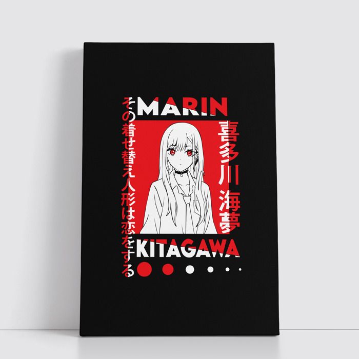 Tableau Manga Japonais sur Toile – Affiche Murale Anime 25x40 cm pour Déco Otaku 204