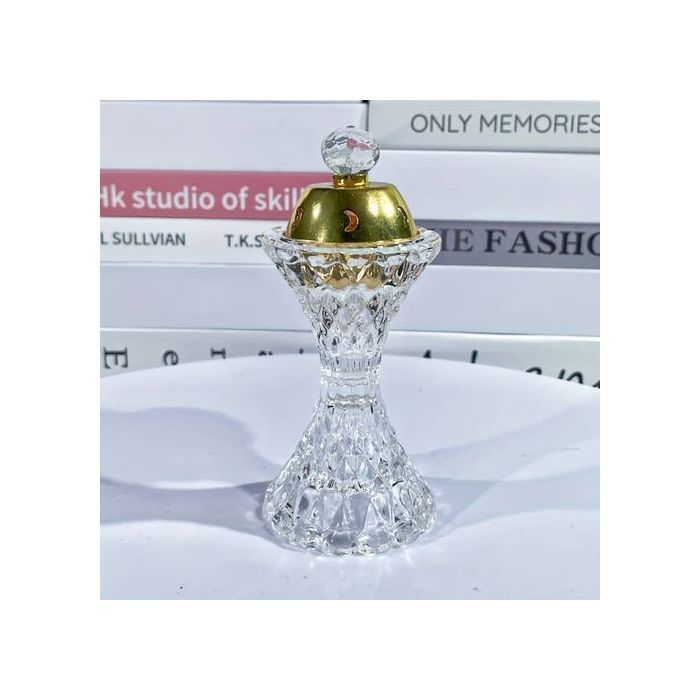 Brûleur D'encens En Verre Diffuseur de bokhour, Mbikhra Décoration De Ramadan