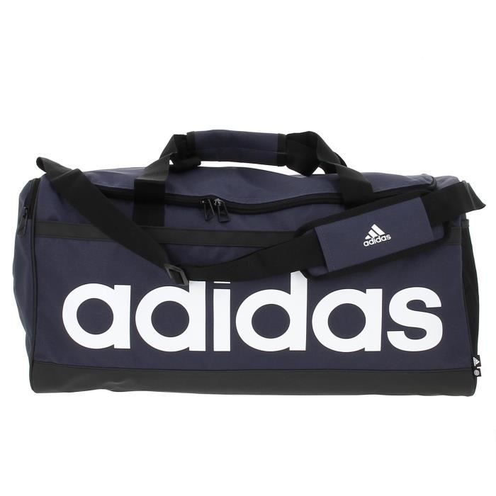 Sac de sport - ADIDAS - Linear duffel m - Polyester recyclé - Unique Bleu - Mixte