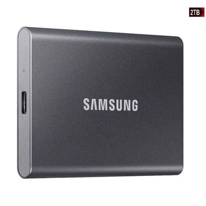 Samsung Disque dur Portable SSD 2TB T7 Shield SSD Externe USB 3.2 Gen2,1 050Mb/s,IP65