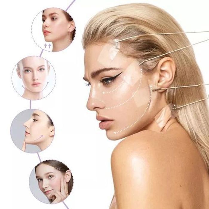 40pcs Bandes de Lifting pour le Visage,Des Résultats Étonnants