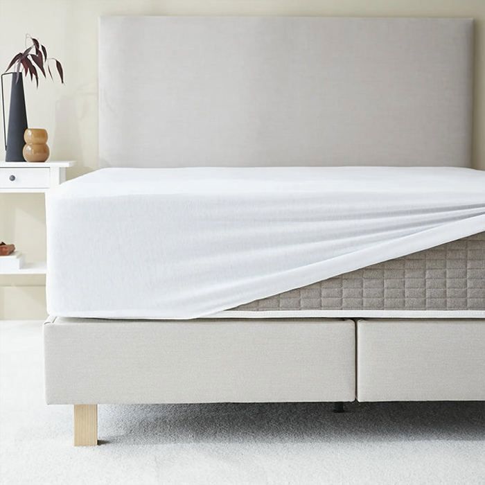 Protège-matelas - MAISON GOOD AND WELL - 90x190x35 cm - Imperméable - Anti-acariens - Oeko-tex