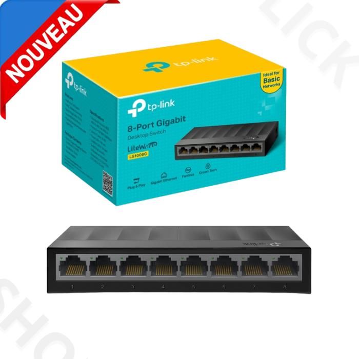 Tp-link Switch Gigabit 8-Port 10/100/1000 Mbps Desktop Switch