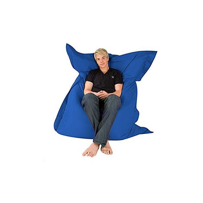 Pouf large 5 Position - Bleu
