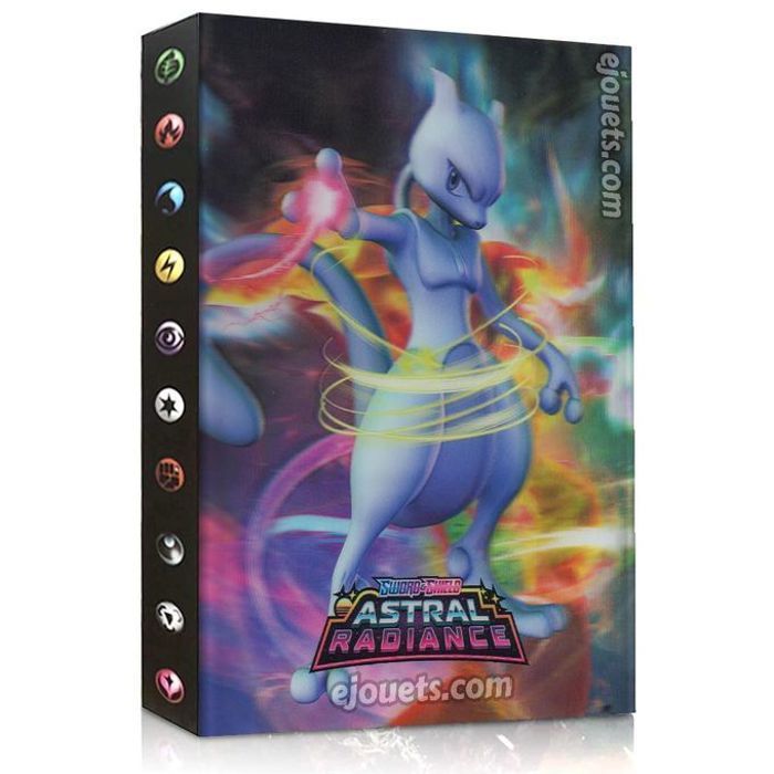 Album de Cartes Grand Format avec Mewtwo 3D : Pour une collection unique