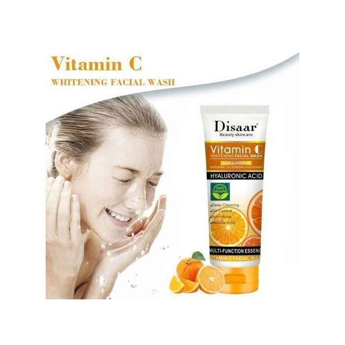 Nettoyant visage à la vitamine C
