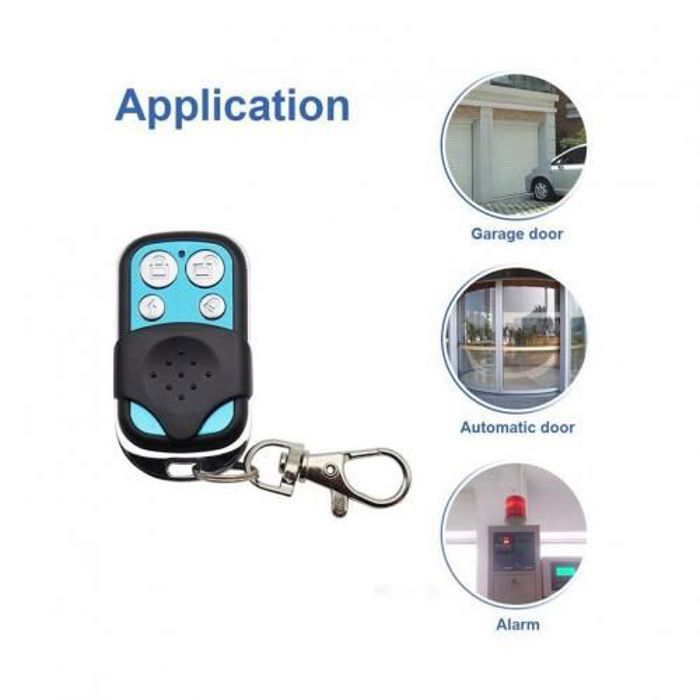 Télécommande cloner à distance, Key Duplicateur sans fil 4 Bouton 433MHz Contrôlable