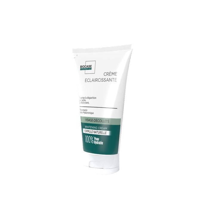 Crème Visage Éclaircissante - Biocase Cosmetics - 50ml - Hypoallergénique - Tous types de peau