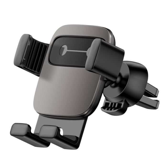 Support de voiture - Baseus - Gravité - Aluminium - Réglable 360° - Antidérapant