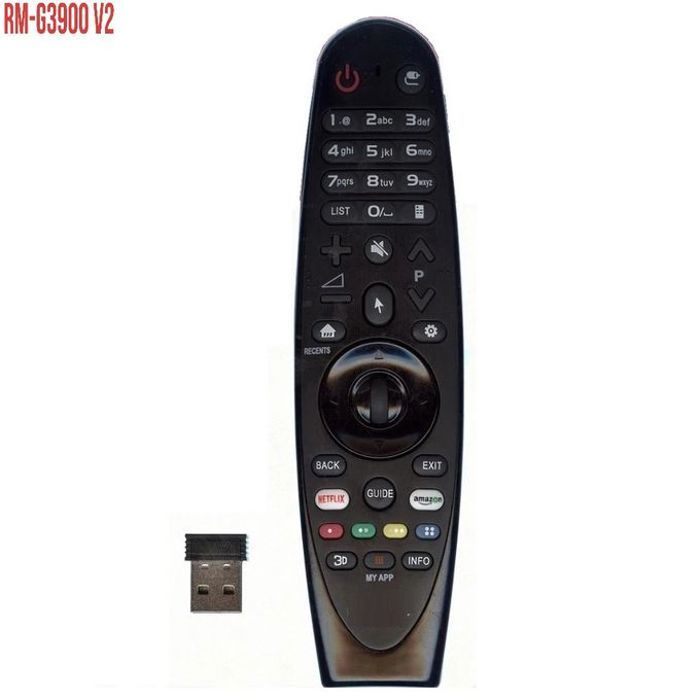 Telecommande intelligente Magique de Remplacement -Fonctionne avec Tous LG Smart TV