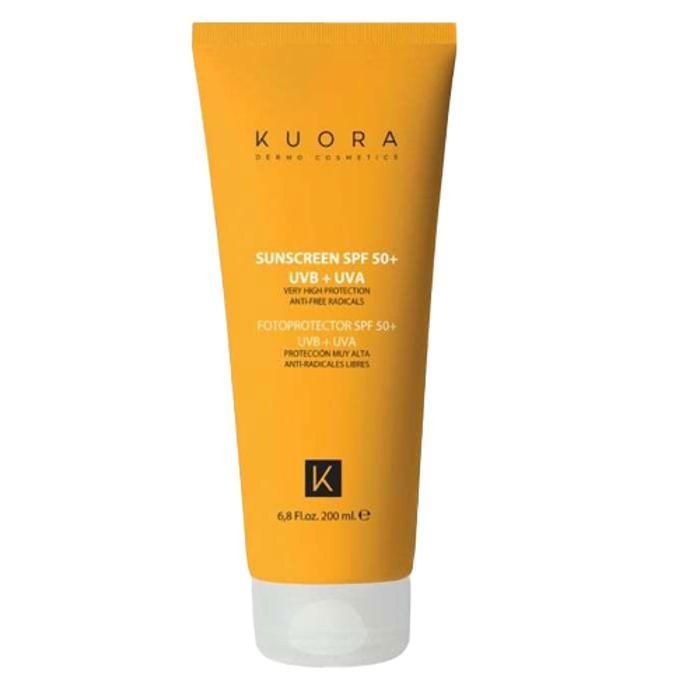 KUORA - Ecran solaire UVA + UVB SPF 50+ (200 ml)