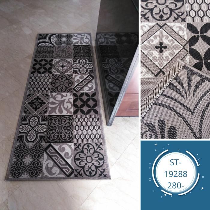 Tapis - STAR - 60x110 - Rectangulaire - Synthétique - Moderne