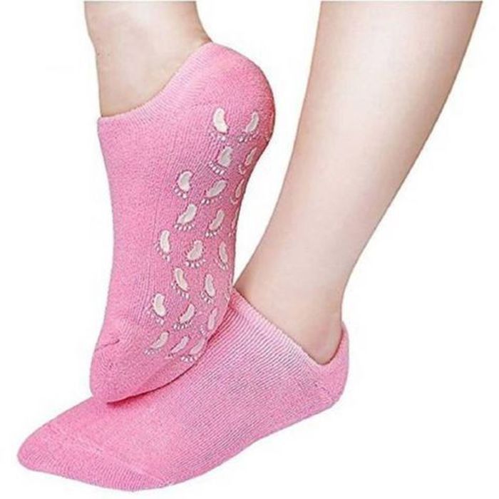 Chaussettes Gel Spa - GENERIC - 2 Paires - Répare et Adoucit - Hydrate et Restaure - Non Comédogène