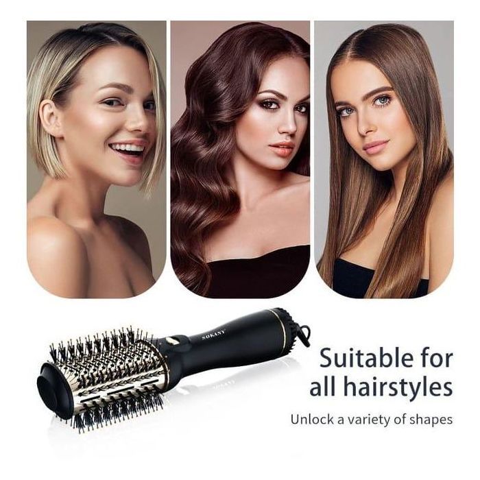 brosse sèche-cheveux une étape multifonctionnelle