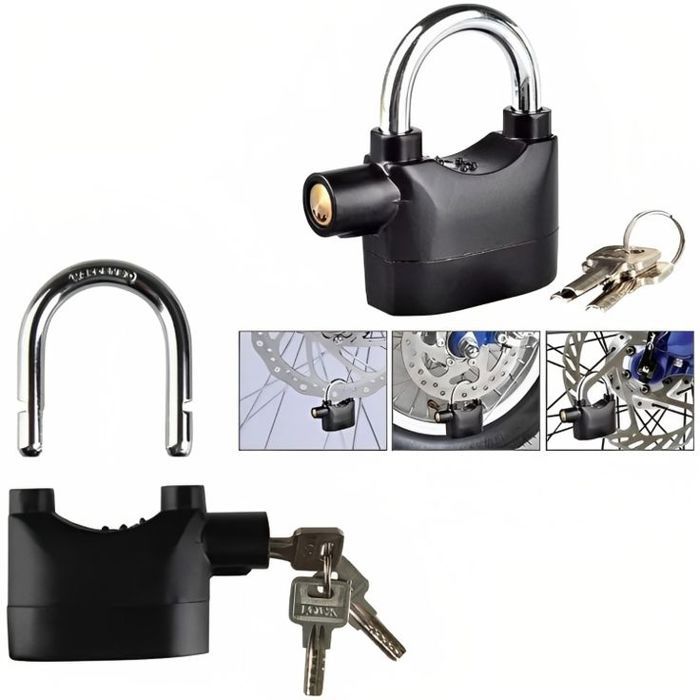 Verrou de Sécurite 110dB – Protection Antivol
