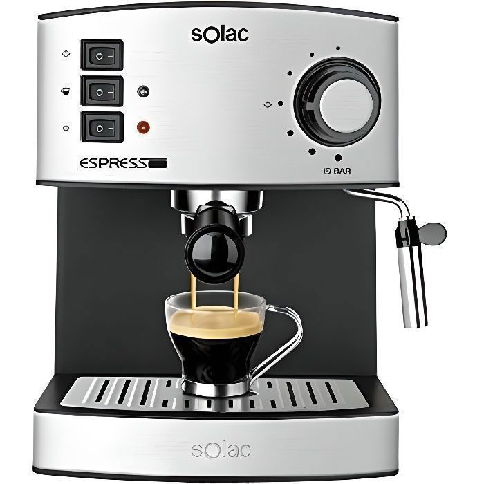Cafetière expresso SOLAC CE 4480 Espresso - 19 Bars.