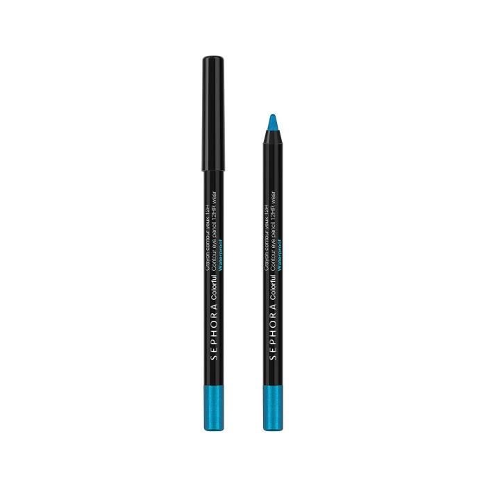 Crayon pour les yeux Sephora 12H Waterproof Peacock Blue - PENCIL-18-50
