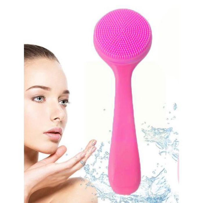 Brosse de gommage pour le visage et soins de peau pour nettoyage en profondeur