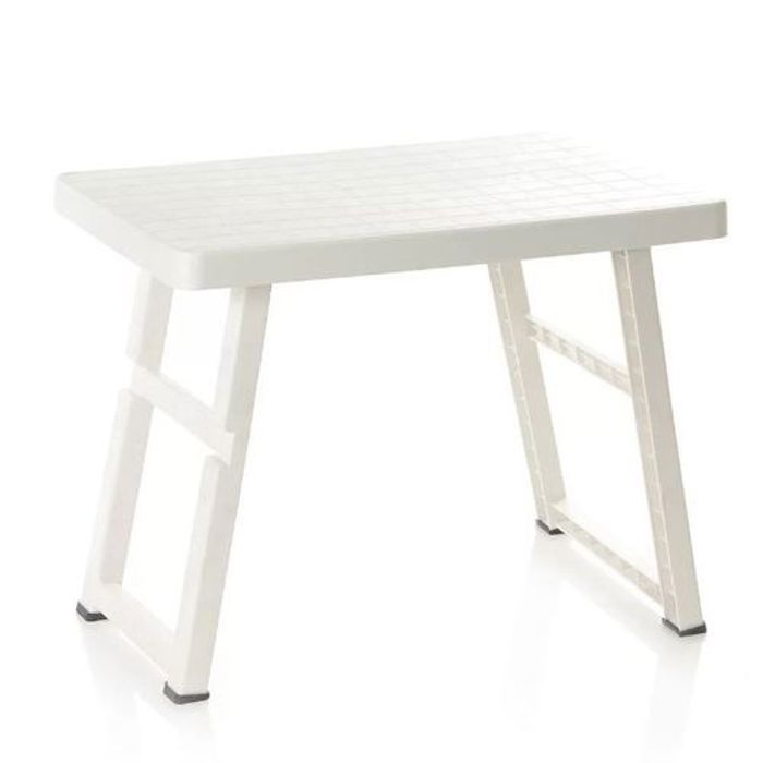 Table de camping pliante, table de cuisine, jardin et plage en plastique