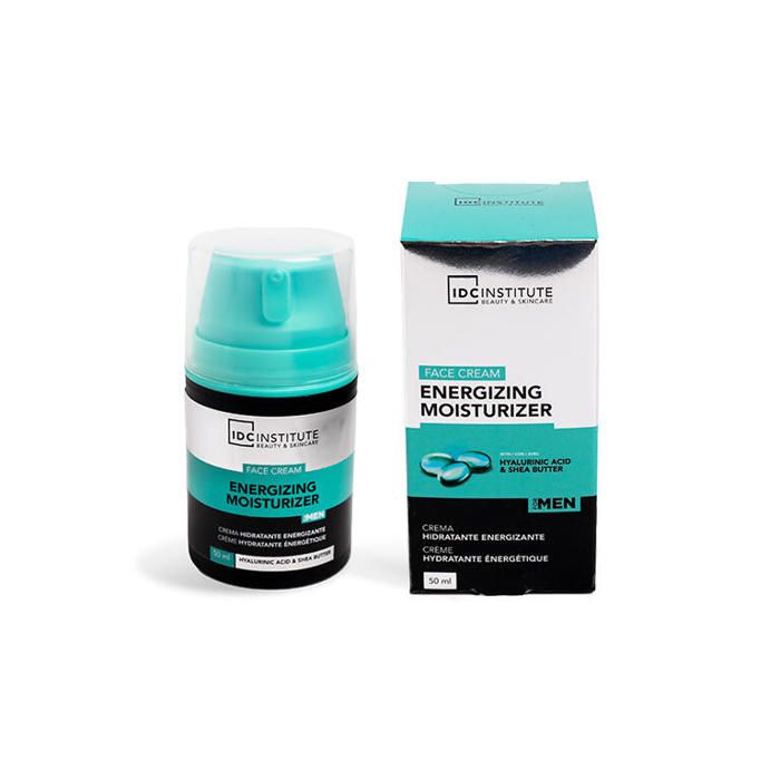 Crème Visage Homme - Hydratante Énergisante - 50ml - Texture légère - Hydratation intense - Peau revitalisée