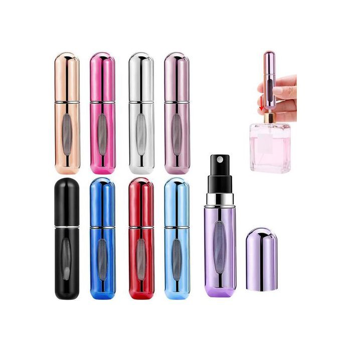 Vaporisateur Parfum Vide Rechargeable 9 Pièces, Vaporisateur Parfum Voyage, Flacon Parfum Vide