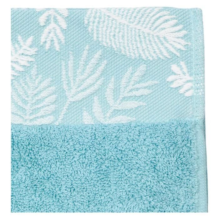 Serviette invité - Jacquard - 50x90 cm - 500 unités - Couleur bleu