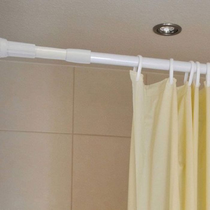 tringle à rideau de douche extensible-70 x 120cm