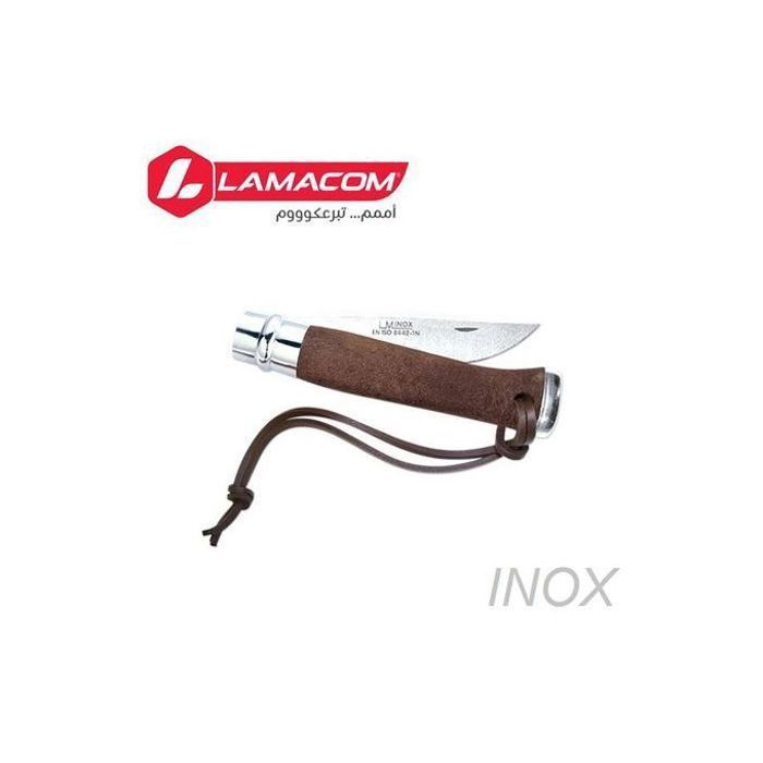 Couteau pliant INOX - Petit modèle - Multiusage - Pour camping, randonnée et usage quotidien