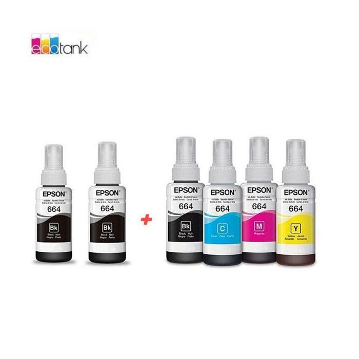 Pack Bouteilles d'encre 664 + 2 NOIR