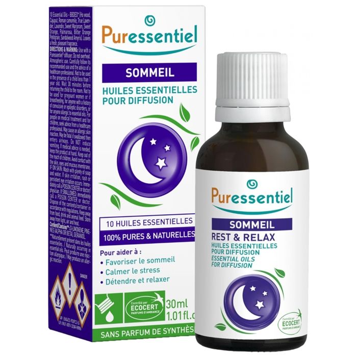 Puressentiel Diffusion Mélange Huiles Essentielles Diffuse Zen 30ml