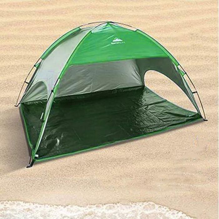 Northpacific Tente De Plage 220 x 120 x 115 cm Camping Pêche Abri Pare-soleil avec Sac Housse