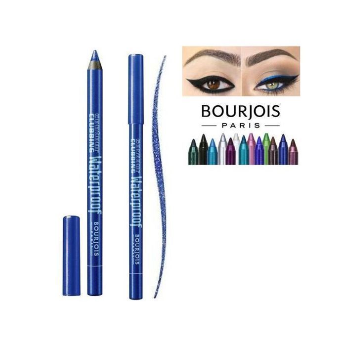 Crayon yeux - BOURJOIS - Contour Clubbing - Bleu Neon - Waterproof - Application facile