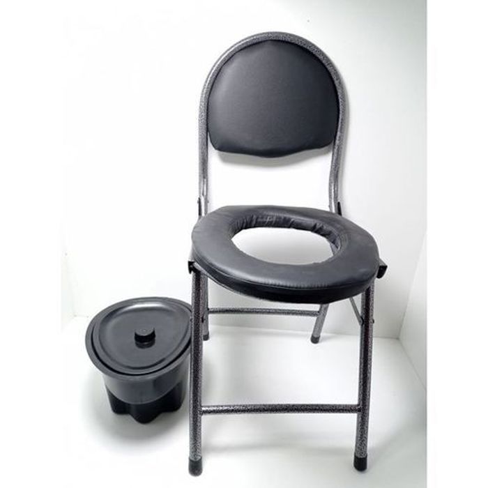 Chaise de toilette - Non spécifié - Pliable - Portable - Antidérapante - Confortable